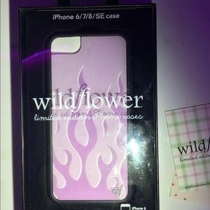 Lavender flames wildflower case for a iPhone 6/7/8